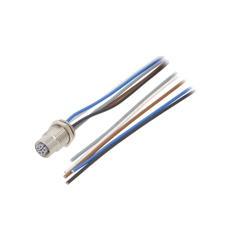 Cablu de Conectare M12 5 PIN 1m PUR Mamă | Electronic-mag.ro | Componente Electronice