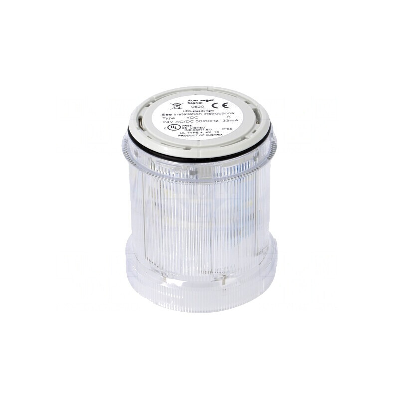 Semnalizator LED Transparent 24VDC/AC IP66 | Electronic-mag.ro | Componente Electronice
