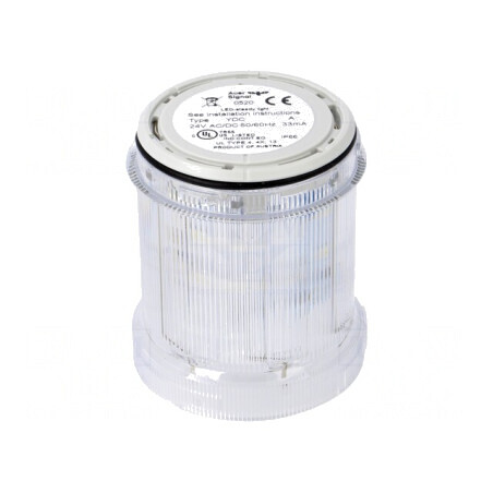 Semnalizator LED Transparent 24VDC/AC IP66 | Electronic-mag.ro | Componente Electronice