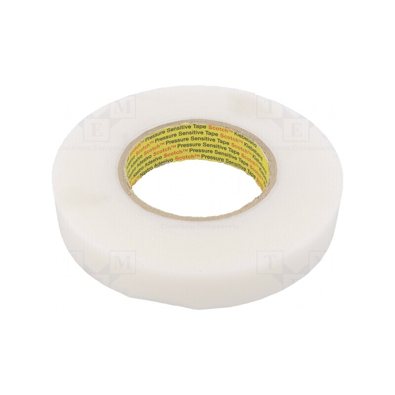 Bandă de Etanșare Transparentă 25mm x 11m 3M 4411N | Electronic-mag.ro | Componente Electronice