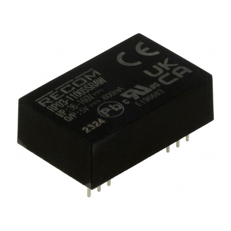 Convertor DC/DC 3W 36-160V la 5V 600mA DIP24 | Electronic-mag.ro | Componente Electronice