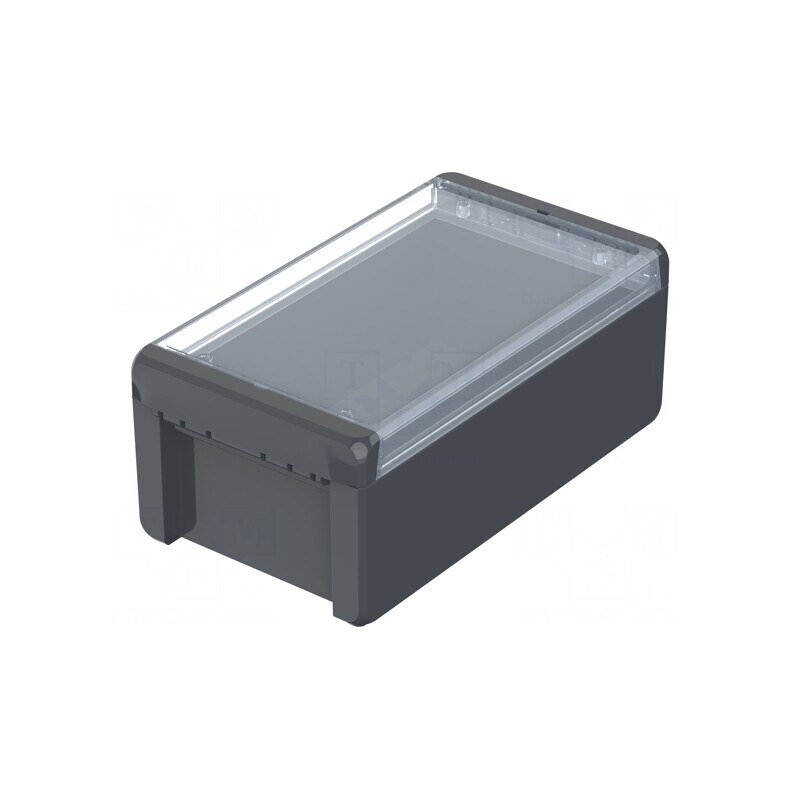 Carcasă Universală BOCUBE Grafit 125x231x90mm | Electronic-mag.ro | Componente Electronice