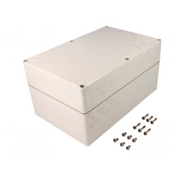 Carcasă Universală EURONORD ABS Gri 160x250x125mm | Electronic-mag.ro | Componente Electronice