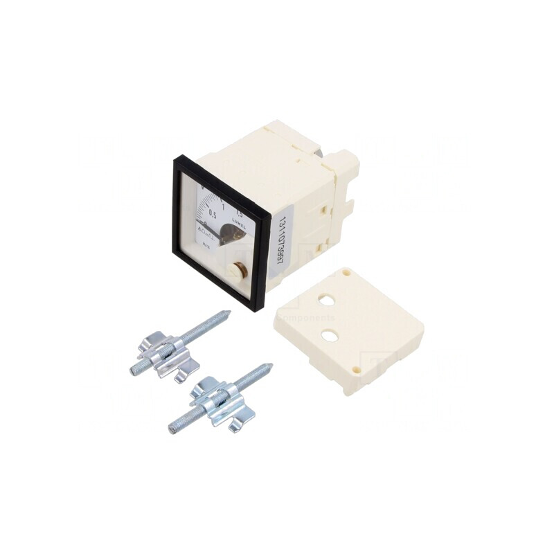 Voltmetru pe Panou VDC 0-1,5V Clasa 1,5 48x48mm | Electronic-mag.ro | Componente Electronice