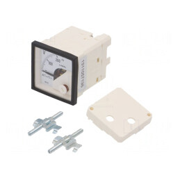 Voltmetru Panou Digital 0-250V 48x48mm | Electronic-mag.ro | Componente Electronice