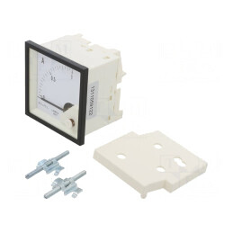 Ampermetru pe Panou 0-1A 61mm 600V | Electronic-mag.ro | Componente Electronice