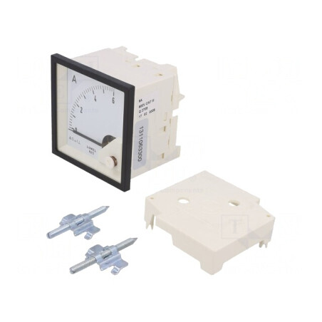 Ampermetru Panou DC 0-6A Clasa 1,5 61mm 600V | Electronic-mag.ro | Componente Electronice