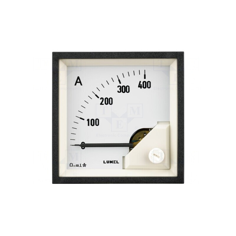 Ampermetru Panou DC 0-10A Clasa 1.5 61mm 600V | Electronic-mag.ro | Componente Electronice