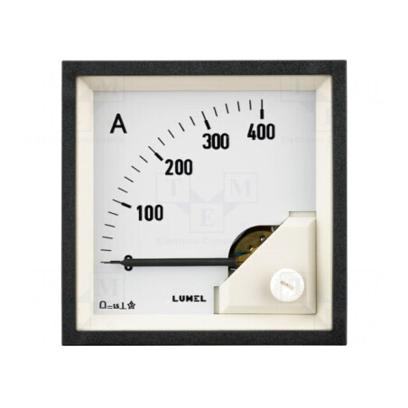 Ampermetru Panou DC 0-10A Clasa 1.5 61mm 600V | Electronic-mag.ro | Componente Electronice