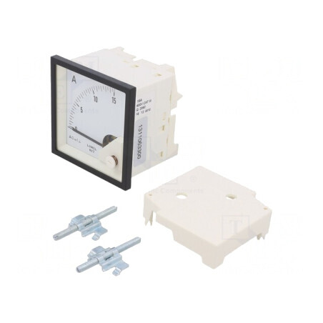 Ampermetru pe Panou 0-15A DC Clasa 1.5 61mm | Electronic-mag.ro | Componente Electronice