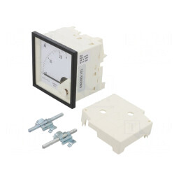 Ampermetru de Panou 0-25A 61mm 600V | Electronic-mag.ro | Componente Electronice