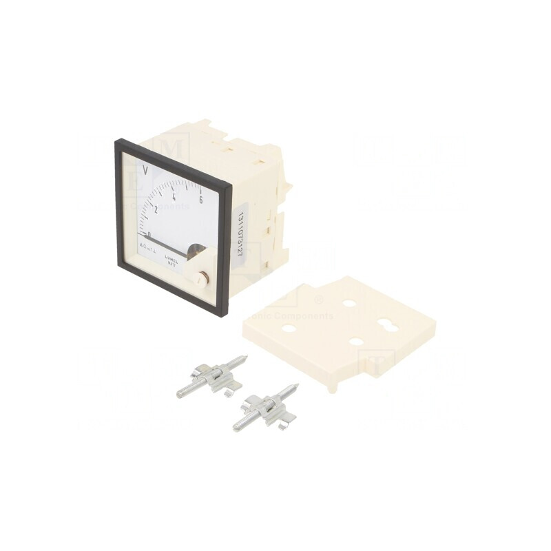 Voltmetru Panou 0-6V Clasa 1.5 | Electronic-mag.ro | Componente Electronice Voltmetru Panou 0-6V Clasa 1.5 | Electronic-mag.ro | Componente Electronice