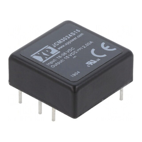 Convertor DC/DC 30W 18-36V la 15V 2A | Electronic-mag.ro | Componente Electronice