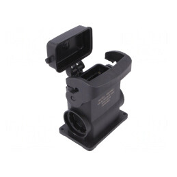 Carcasă pentru conectori HDC Han-Eco® B 10B drept | Electronic-mag.ro | Componente Electronice