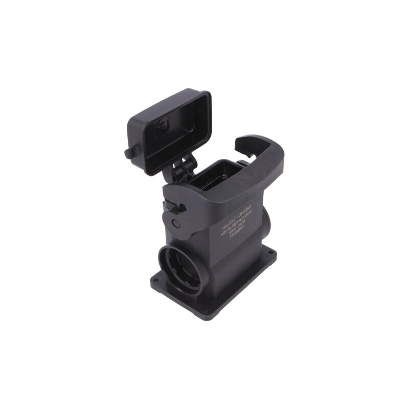 Carcasă pentru conectori HDC Han-Eco® B 10B drept | Electronic-mag.ro | Componente Electronice