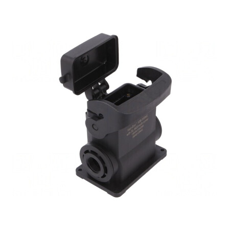 Carcasă pentru Conectori HDC Han-Eco B 10B Drept | Electronic-mag.ro | Componente Electronice