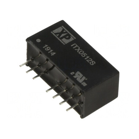 Convertor DC/DC 6W 4.5-9V la 12V/-12V SIP8 | Electronic-mag.ro | Componente Electronice