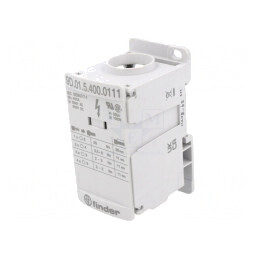 Bloc de Distribuție Gri 12 Borne TS35 | Electronic-mag.ro | Componente Electronice