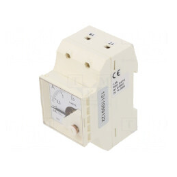 Ampermetru True RMS pentru șină DIN 0-1,5A Clasa 1,5 | Electronic-mag.ro | Componente Electronice