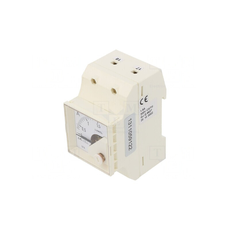 Ampermetru True RMS pentru șină DIN 0-1,5A Clasa 1,5 | Electronic-mag.ro | Componente Electronice Ampermetru True RMS pentru șină DIN 0-1,5A Clasa 1,5 | Electronic-mag.ro | Componente Electronice