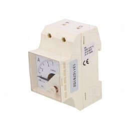 Ampermetru DIN I AC 0-5A True RMS Clasa 1.5 | Electronic-mag.ro | Componente Electronice
