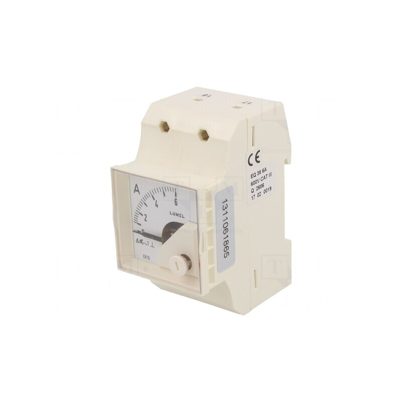 Ampermetru True RMS pentru Șină DIN 0-6A Clasa 1.5 | Electronic-mag.ro | Componente Electronice Ampermetru True RMS pentru Șină DIN 0-6A Clasa 1.5 | Electronic-mag.ro | Componente Electronice