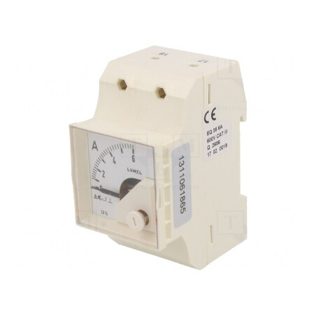 Ampermetru True RMS pentru Șină DIN 0-6A Clasa 1.5 | Electronic-mag.ro | Componente Electronice