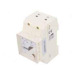 Ampermetru pentru Șină DIN I AC 0-15A True RMS Clasa 1.5 | Electronic-mag.ro | Componente Electronice