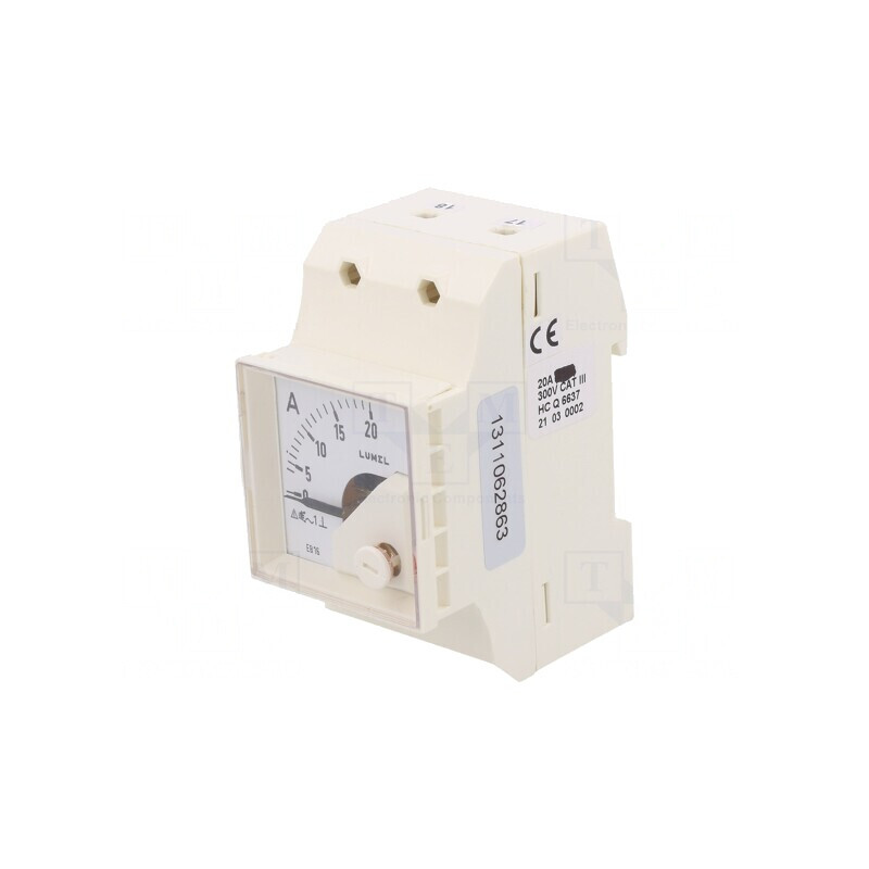 Ampermetru True RMS 0-20A pentru Șină DIN Clasa 1,5 | Electronic-mag.ro | Componente Electronice Ampermetru True RMS 0-20A pentru Șină DIN Clasa 1,5 | Electronic-mag.ro | Componente Electronice