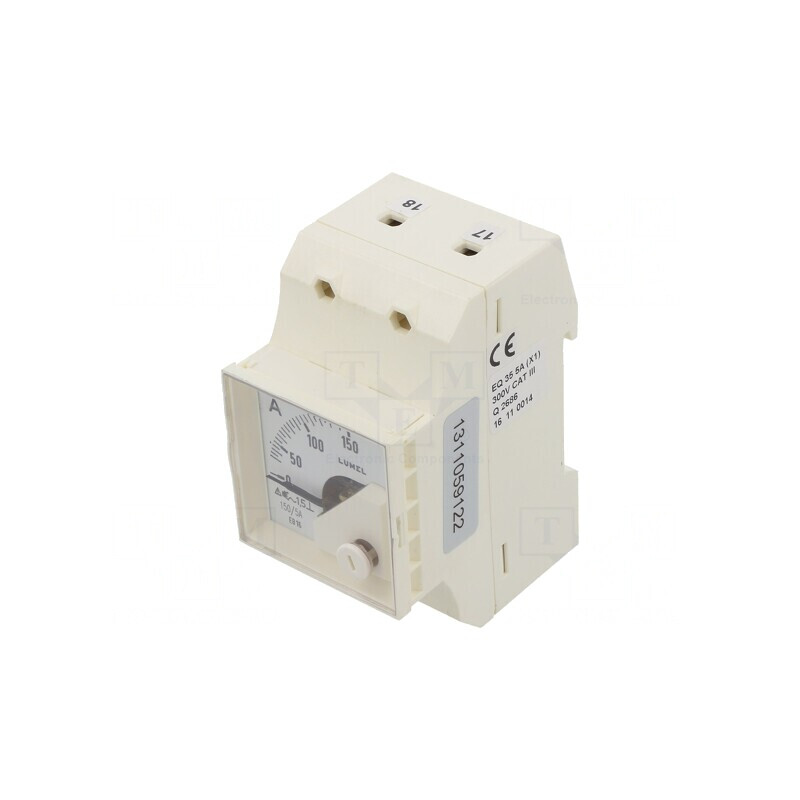 Ampermetru True RMS pentru Şină DIN 0-150A Clasa 1.5 | Electronic-mag.ro | Componente Electronice
