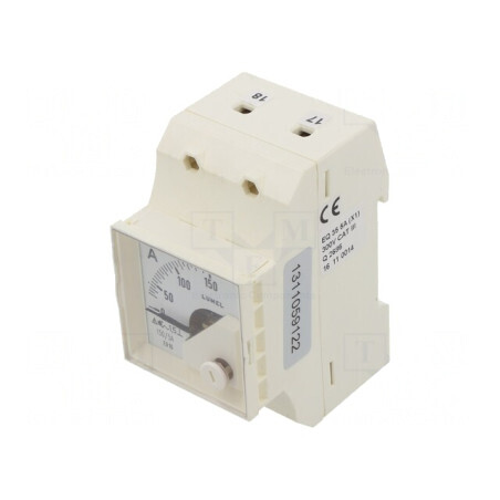 Ampermetru True RMS pentru Şină DIN 0-150A Clasa 1.5 | Electronic-mag.ro | Componente Electronice