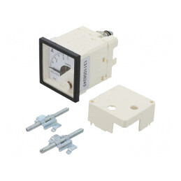 Ampermetru Panou DC 0-5A Clasa 1.5 42mm 600V | Electronic-mag.ro | Componente Electronice