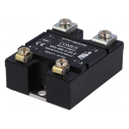 Releu semiconductor 25A 1-fazat 3-32VDC 24-530VAC | Electronic-mag.ro | Componente Electronice