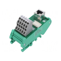 Tranziție RJ45 cu Clichet 24V | Electronic-mag.ro | Componente Electronice