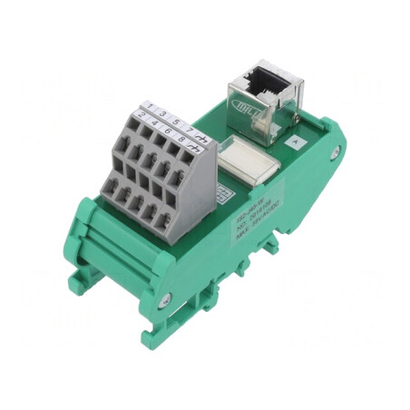 Tranziție RJ45 cu Clichet 24V | Electronic-mag.ro | Componente Electronice