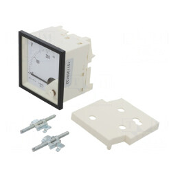 Voltmetru Panou 0-250V 72x72mm | Electronic-mag.ro | Componente Electronice