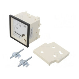 Voltmetru de Panou 0-600V 72x72mm | Electronic-mag.ro | Componente Electronice