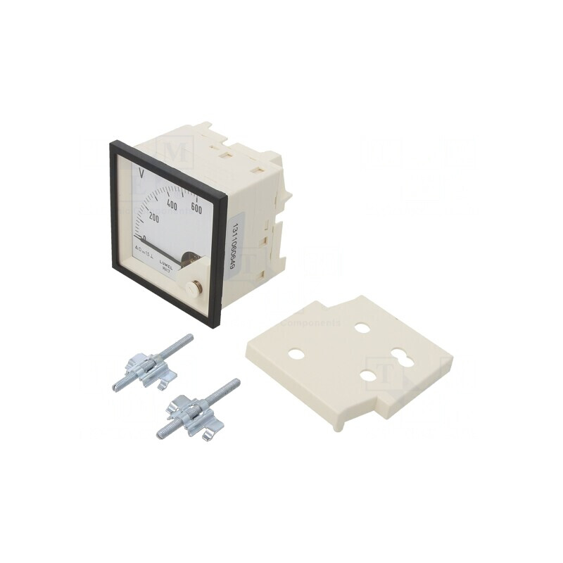 Voltmetru de Panou 0-600V 72x72mm | Electronic-mag.ro | Componente Electronice