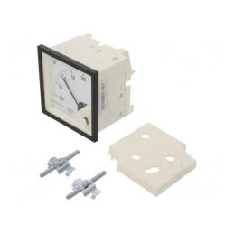 Voltmetru de Panou VDC -100÷100V 72x72mm | Electronic-mag.ro | Componente Electronice