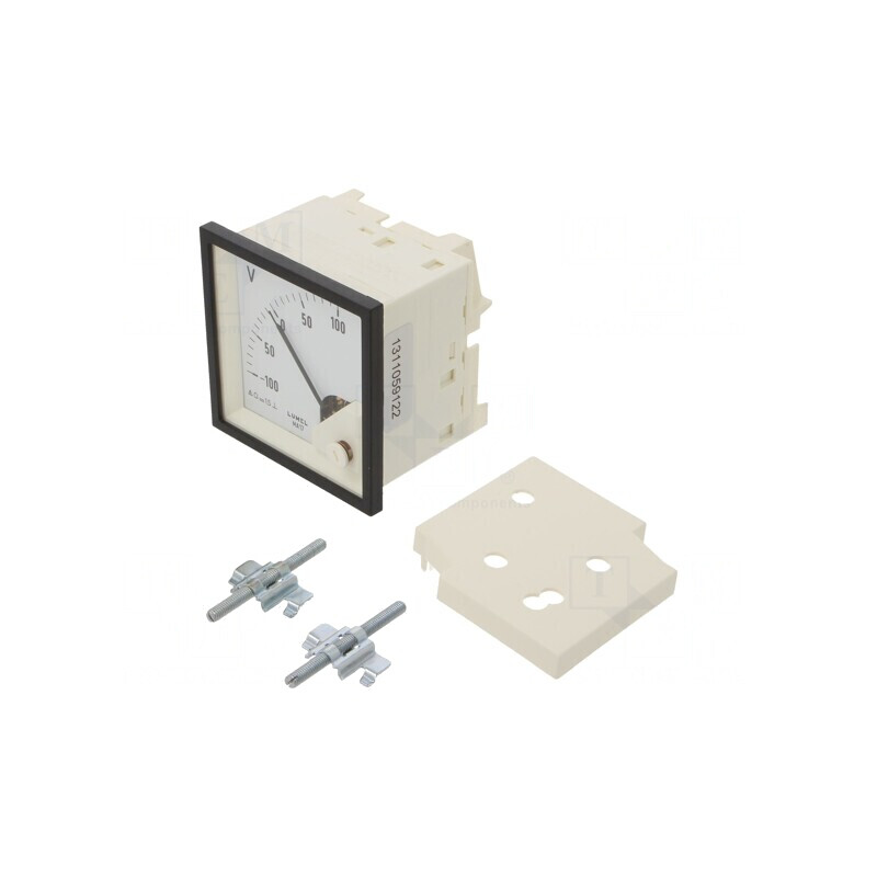 Voltmetru de Panou VDC -100÷100V 72x72mm | Electronic-mag.ro | Componente Electronice Voltmetru de Panou VDC -100÷100V 72x72mm | Electronic-mag.ro | Componente Electronice