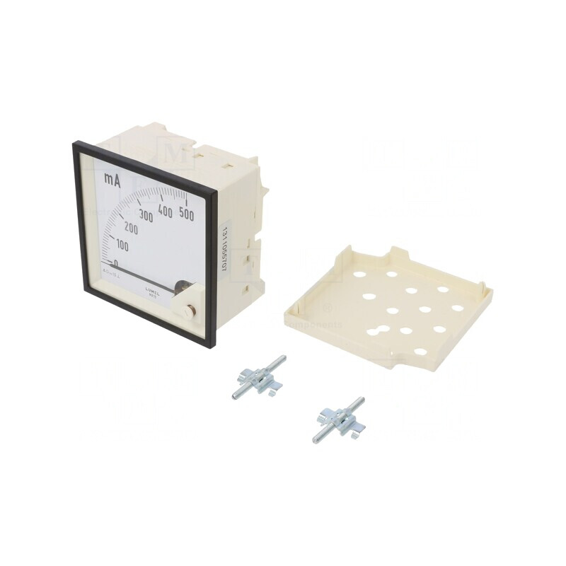 Ampermetru de Panou 0-500mA DC Clasa 1.5 95mm 600V | Electronic-mag.ro | Componente Electronice Ampermetru de Panou 0-500mA DC Clasa 1.5 95mm 600V | Electronic-mag.ro | Componente Electronice