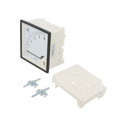 Ampermetru Panou DC 0-10A Clasa 1.5 95mm 600V | Electronic-mag.ro | Componente Electronice
