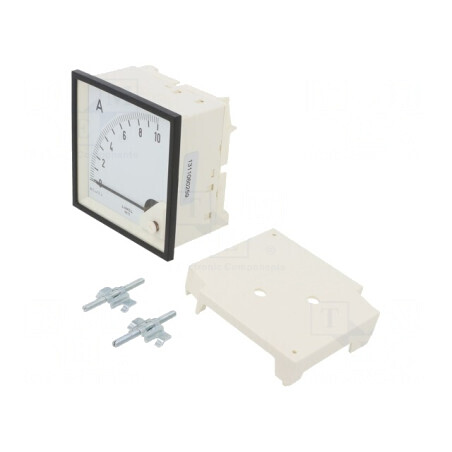 Ampermetru Panou DC 0-10A Clasa 1.5 95mm 600V | Electronic-mag.ro | Componente Electronice