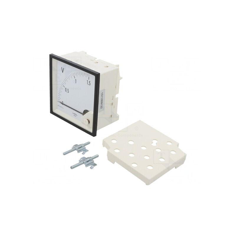 Voltmetru de Panou VDC 0-1.5V 96x96mm | Electronic-mag.ro | Componente Electronice Voltmetru de Panou VDC 0-1.5V 96x96mm | Electronic-mag.ro | Componente Electronice