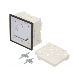Voltmetru Panou VDC 0-15V Clasa 1.5 | Electronic-mag.ro | Componente Electronice