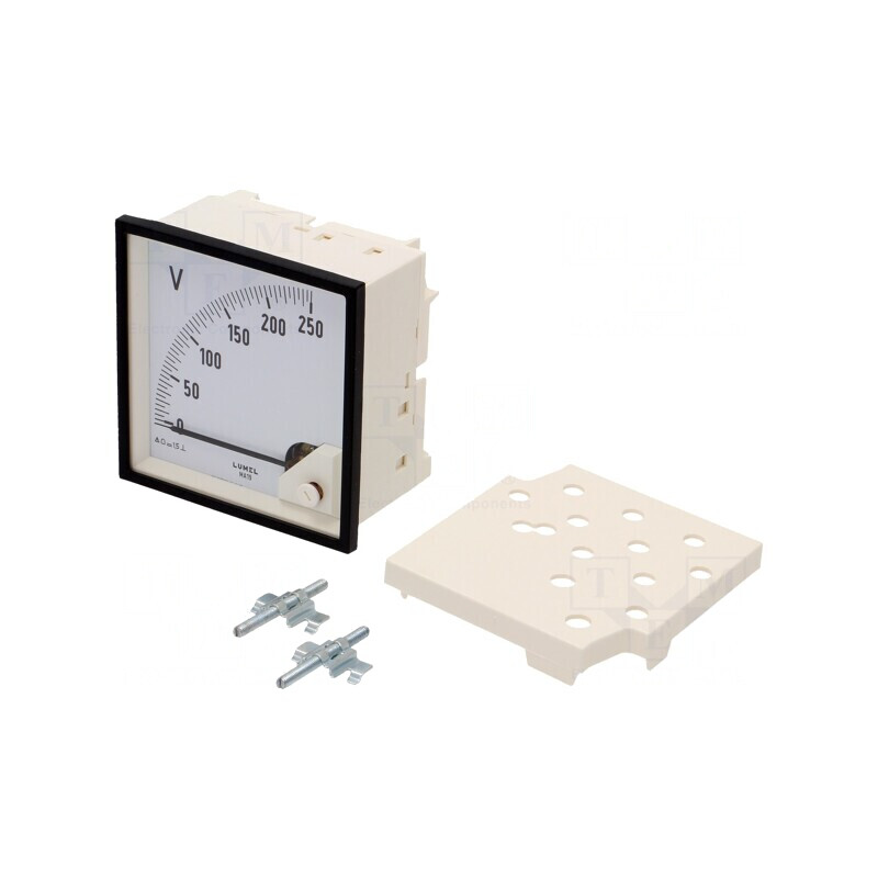 Voltmetru pe panou 0-250V 96x96mm | Electronic-mag.ro | Componente Electronice Voltmetru pe panou 0-250V 96x96mm | Electronic-mag.ro | Componente Electronice