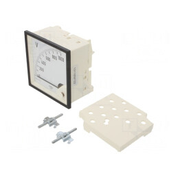 Voltmetru Panou VDC 0-1kV Clasa 1.5 Umax 600V 96x96mm | Electronic-mag.ro | Componente Electronice