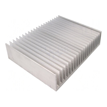 Radiator Extrudat cu Aripioare 200x262x60mm Brut | Electronic-mag.ro | Componente Electronice