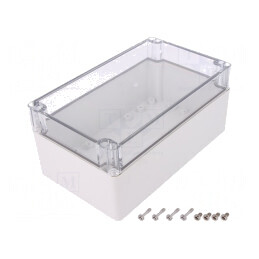 Carcasă universală gri 120x200x90mm IK08 | Electronic-mag.ro | Componente Electronice