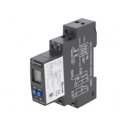 Timer Digital Programabil cu Afișaj LCD 0,1s-999h SPDT 24-240V AC/DC | Electronic-mag.ro | Componente Electronice